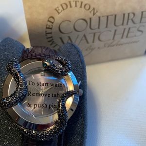 Limited Edition Couture Snake Watch by Adrienne